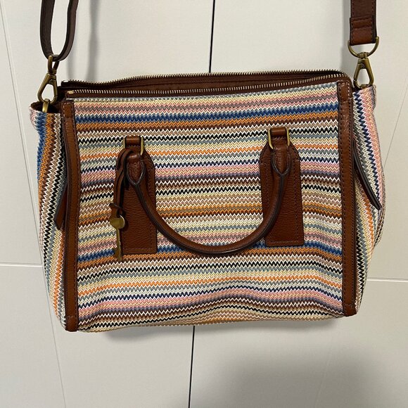 Fossil bag - Parker Satchel - Multicolour - Picture 1 of 5